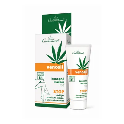 Cannaderm Venosil konopné mazání, 100 ml