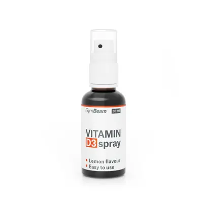 GymBeam Vitamín D3 Sprej, 30 ml