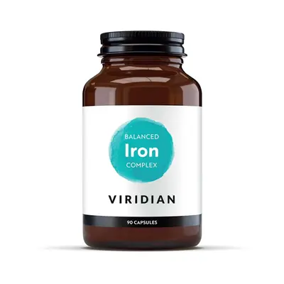 Viridian Nutrition Viridian Balanced Iron Complex, 90 kapslí Varianta: Balanced Iron Complex 90 