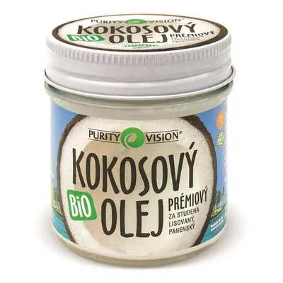 PURITY VISION Fair Trade Bio Kokosový olej panenský 120 ml