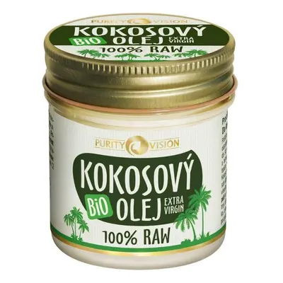 PURITY VISION Raw Bio Kokosový olej 120 ml