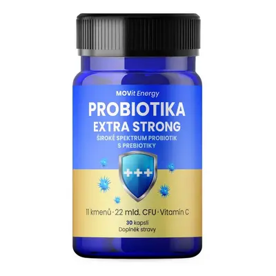 MOVit Energy MOVit Probiotika EXTRA STRONG, 30 cps.