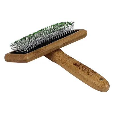 Bamboo Groom Velký jemný kartáč s nerezovými hroty, Finišák