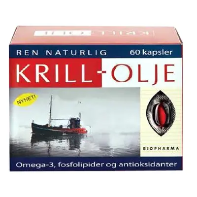 Biopharma Krill olej, 60 kapslí