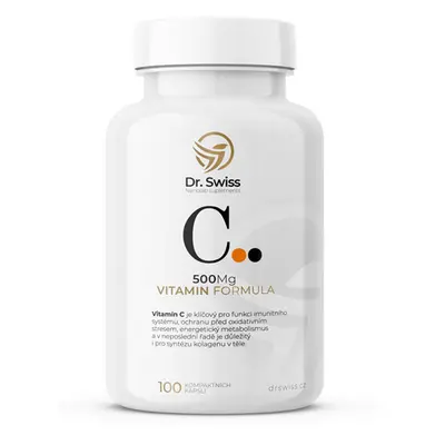 Dr. Swiss Vitamín C, 100 kapslí