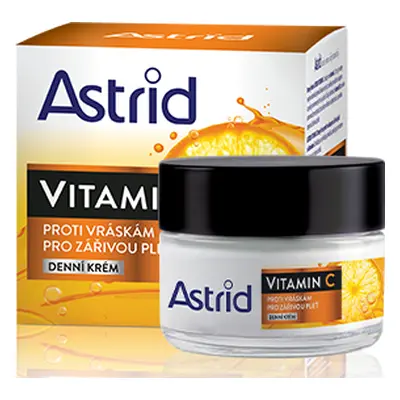 ASTRID VITAMIN C denní krém proti vráskám pro zářivou pleť, 50ml