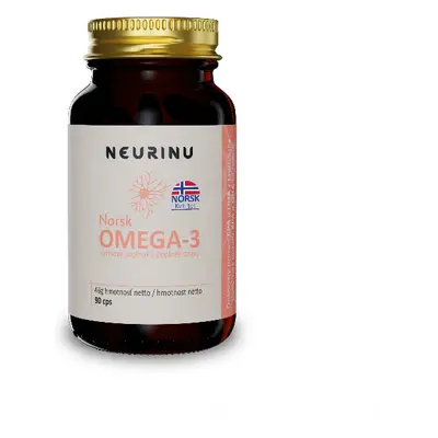 NEURINU Norsk OMEGA-3, 90 kapslí