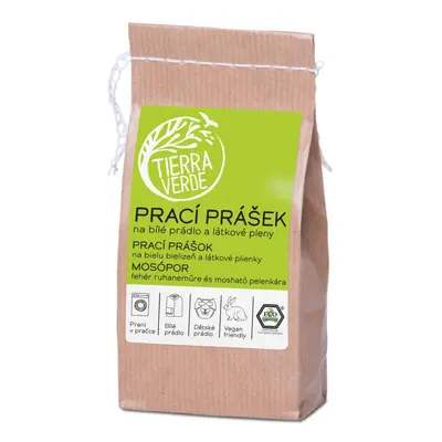 Tierra Verde – Prací prášek na bílé prádlo a pleny, 250 g