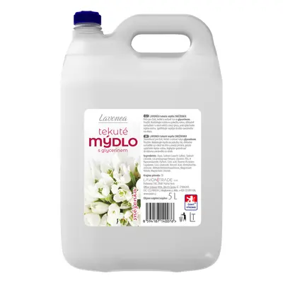 LAVON tekuté mýdlo Sněženka, 5l