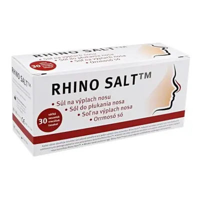 Rhino Horn Rhino Salt – sůl na výplach nosu – 30 sáčků