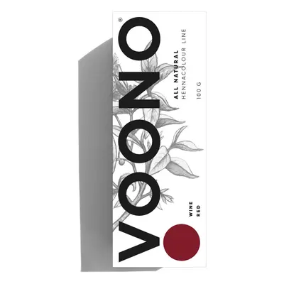 VOONO Henna Wine red, 100g