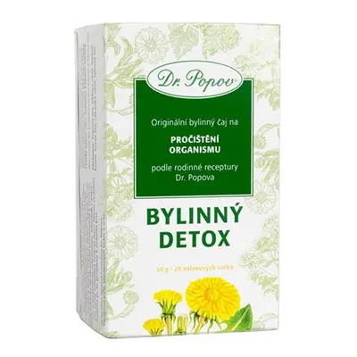 Bylinný detox, porcovaný čaj, 30 g Dr. Popov