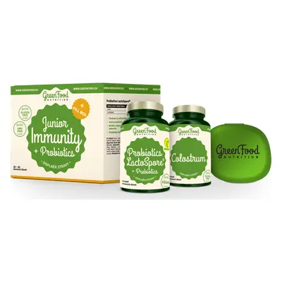 GreenFood Nutrition Junior Immunity & Probiotics + PillBox