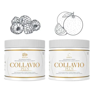 Luvené COLLAVIO Kolagen drink Collavio Plus malina + limeta, 2x228g