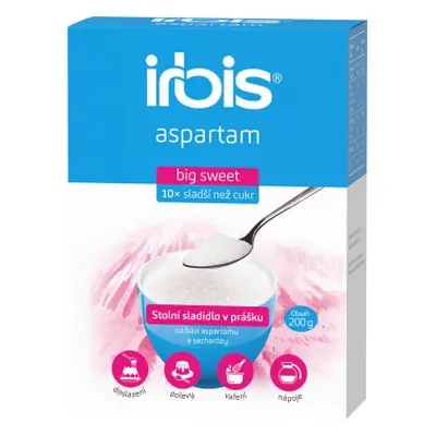 Irbis Aspratam Big Sweet 10x sladší - sypké sladidlo, 200 g