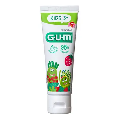 GUM Sunstar GUM Kids zubní gel pro předškoláky Jungle Budies (3 - 6 let), 50 ml