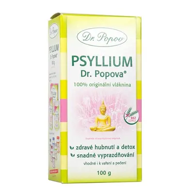 Vláknina Psyllium, 100 g Dr. Popov