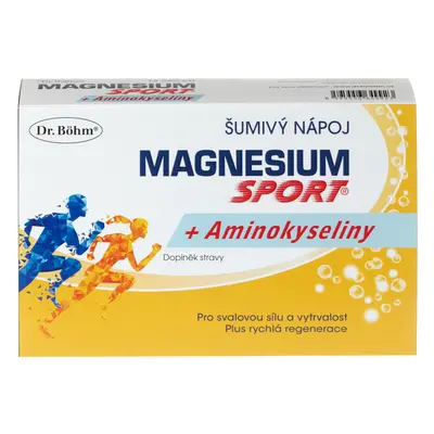 Dr. Böhm Magnesium Sport + aminokyseliny, 14 sáčků