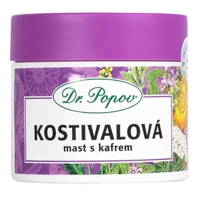 Kostivalová mast s kafrem, 50 ml Dr. Popov