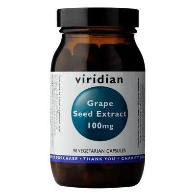 Viridian Nutrition Viridian Grape Seed, 90 kapslí