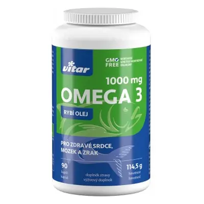 Vitar Omega 3 1000 g, 90 kapslí