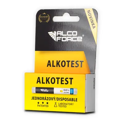 AlcoForce Jednorázový alkohol tester