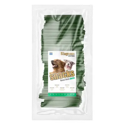 Magnum dog food Magnum Jerky tyčka křížová Chlorophyl 12,5cm 50ks