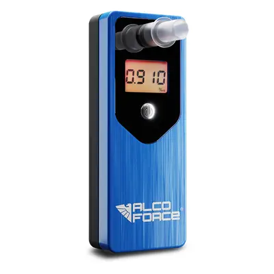 AlcoForce Master alkohol tester, modrý