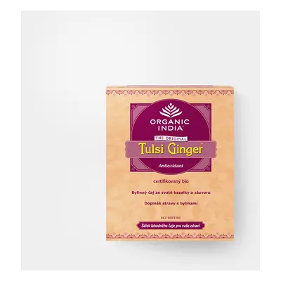 ORGANIC INDIA Tulsi Ginger BIO, sypaný 50g