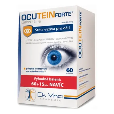 Da Vinci Academia Ocutein FORTE Lutein 15 mg, 60+15 tobolek