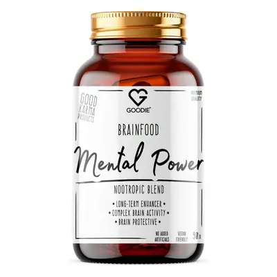 GOODIE Brainfood Mental power nootropic blend Výkon mozkové činnosti, 90 ks