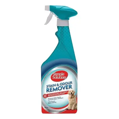 SIMPLE SOLUTION Stain & Odor Remover Odstraňovač skvrn a pachu pro psy 750ml