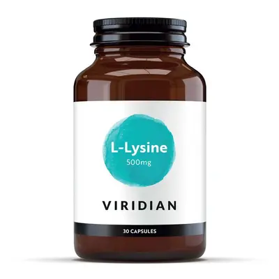 Viridian Nutrition Viridian L-Lysine, 30 kapslí Varianta: L-Lysine 30 kapslí SK