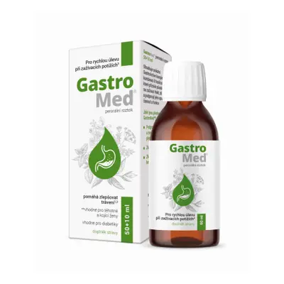 GastroMed na zažívací potíže, 50+10 ml