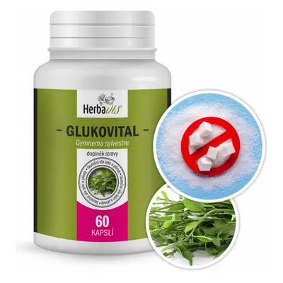 Herbavis GlukoVital (Gurmár), 60 kapslí