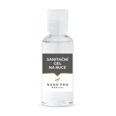 NanoProMedical Sanitační gel na ruce 50 ml