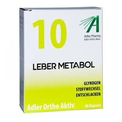 Adler Pharma Adler Ortho Aktiv Nr. 10 Leber Metabol, 60ks