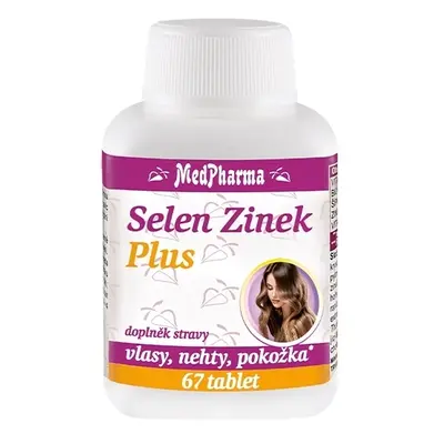 MedPharma Selen Zinek Plus, 67 tablet