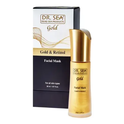 Dr. Sea Pleťová obličejová maska Gold & Retinol, 50ml