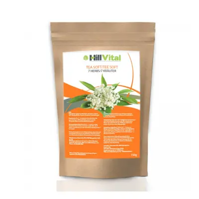 HillVital Čaj Soft - 7 bylin, 150 g