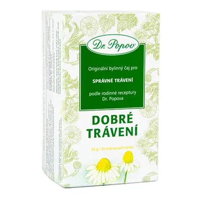 Dobré trávení, porcovaný čaj, 30 g Dr. Popov