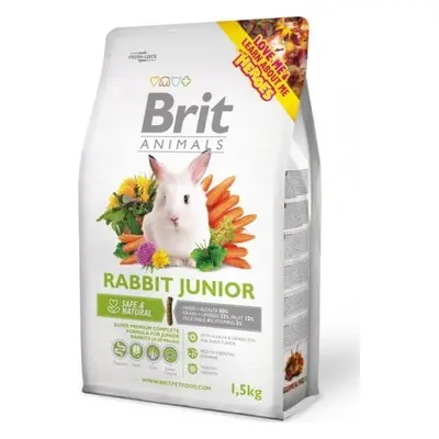 Brit Animals RABBIT JUNIOR complete, krmivo pro králíky, 1,5 kg