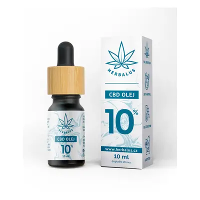 Herbalus CBD Olej 10%, 10ml