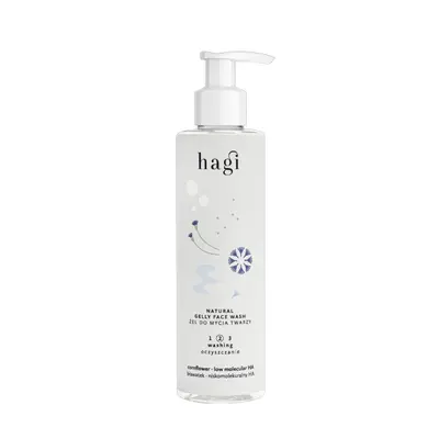 Hagi Přírodní gel na mytí obličeje, 200 ml