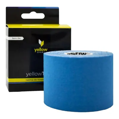 yellowSPORT by ZARYS yellowTAPE Kineziologický tejp, 5cm x 5m, modrá