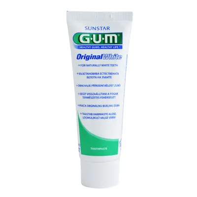 GUM Sunstar GUM OriginalWhite bělicí zubní pasta, 75 ml