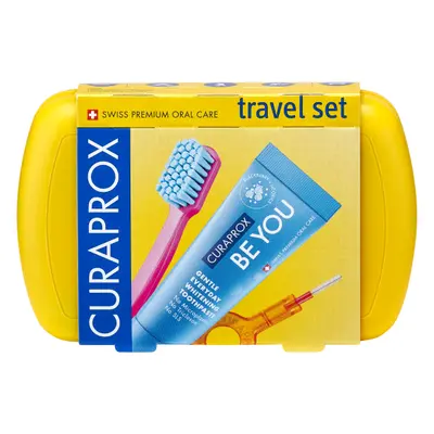 Curaprox Travel set žlutý