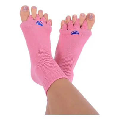 Happy Feet Adjustační ponožky PINK, 1 pár Velikost: S (vel. 35-38)