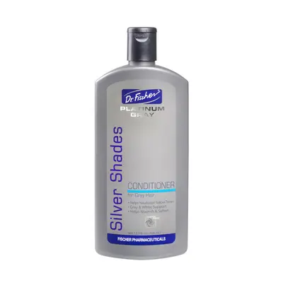 Dr. Fischer Vlasový kondicionér pro šedivé vlasy Platinum Gray, 400ml