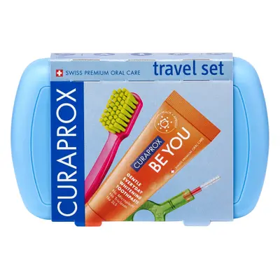 Curaprox Travel set modrý